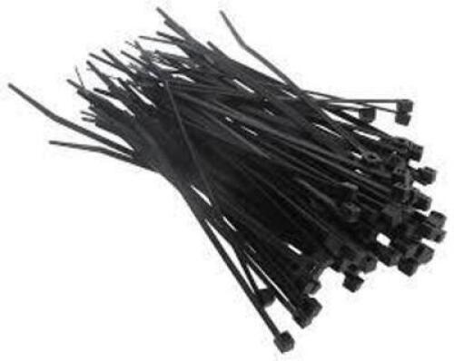 DESCRIPTION: (7) BAGS OF (1000) CABLE TIES BRAND/MODEL: THOMAS & BETTS #L-4-18-0-M INFORMATION: BLACK, PLASTIC SIZE: 3.9" RETAIL$: $24.05 EA QTY: 7