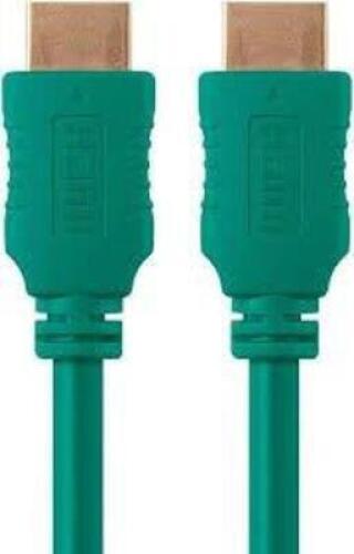 DESCRIPTION: (20) HIGH SPEED HDMI CABLE BRAND/MODEL: MONOPRICE #3950 INFORMATION: GREEN, 28AWG SIZE: 3' RETAIL$: $11.00 EA QTY: 20