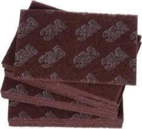 DESCRIPTION: (4) BOXES OF (20) ABRASIVE HAND PADS BRAND/MODEL: BRITE STAR #447 INFORMATION: MAROON SIZE: 6" X 9" RETAIL$: $29.99 EA QTY: 4