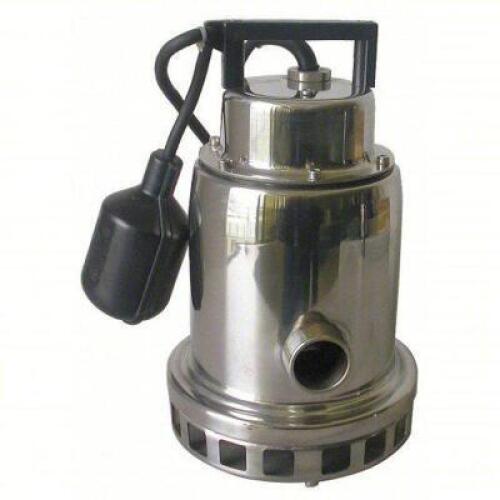 DESCRIPTION: (1) SUBMERSIBLE SUMP PUMP BRAND/MODEL: DAYTON #3YU74 INFORMATION: 1/3, TETHER FLOAT, 8 GPM FLOW RATE @ 10 FT. OF HEAD, 15 FT CORD LG RETA