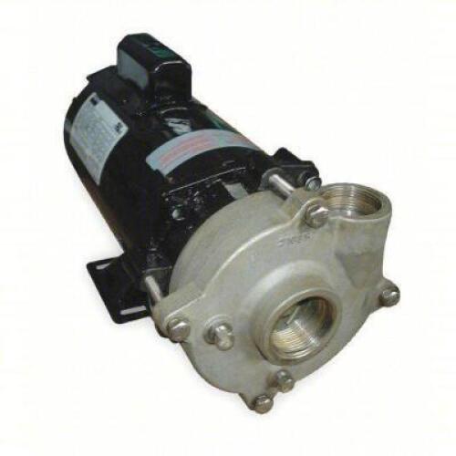 DESCRIPTION: (1) CENTRIFUGAL PUMP BRAND/MODEL: DAYTON #2ZWT9 INFORMATION: 1/2 HP, 115/230V AC, 44 FT MAX HEAD, 1 1/4 IN , 1 IN INTAKE AND DISCH, ODP,