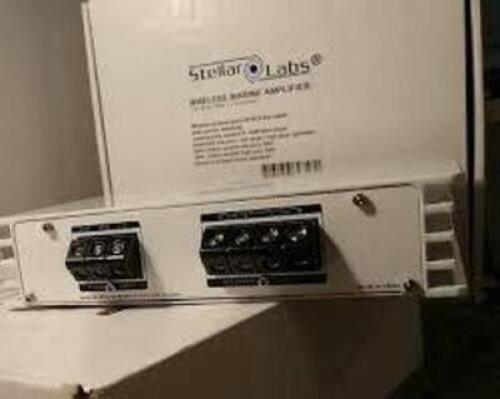 DESCRIPTION: (1) WIRELESS MARINE AMPLIFIER BRAND/MODEL: STELLAR LABS #60-10065 RETAIL$: $59.00 EA QTY: 1