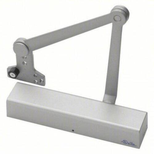 DESCRIPTION: (2) DOOR CLOSER BRAND/MODEL: ASSA ABLOY ACCENTRA #52JP92 SIZE: Parallel Mounting Type, Grade 1 - Heavy Duty, Aluminum, 13 in Lg RETAIL$: