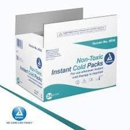 DESCRIPTION: (1) CASE OF (24) INSTANT COLD PACK BRAND/MODEL: DYNAREX #36PV30 SIZE: 5X4 RETAIL$: $30.00 EA QTY: 1
