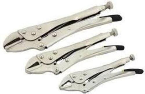 DESCRIPTION: (1) 3 PIECE LOCKING PLIERS SET BRAND/MODEL: ROLSON #18799 RETAIL$: $11.64 EA QTY: 1