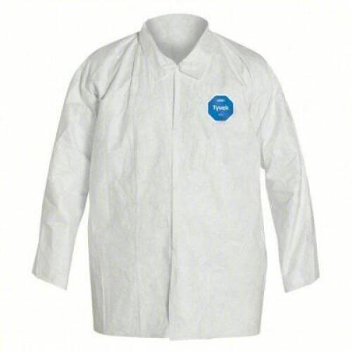 DESCRIPTION: (12) DISPOSABLE COLLARED SHIRT BRAND/MODEL: DUPONT #5HH42 INFORMATION: WHITE SIZE: 3XL RETAIL$: $86.95 TOTAL QTY: 12