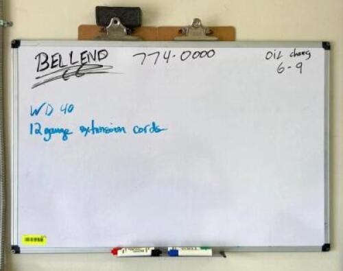 DRY ERASE BOARD