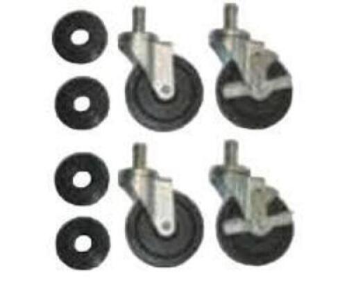 DESCRIPTION: (2) CASES OF (4) CASETERSBRAND/MODEL: MFG #CA5SBR-PUINFORMATION:&nbsp;(2) SWIVEL, (2) RIGIDSIZE: 5"RETAIL$: $53.25 EAQTY: 2