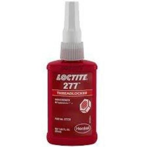 DESCRIPTION: (6) THREADLOCKER BRAND/MODEL: LOCTITE 277 #3KE49 SIZE: 1.69 FL OZ RETAIL$: $58.70 EA QTY: 6