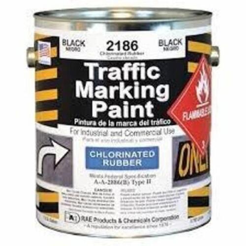 DESCRIPTION: (2) TRAFFIC ZONE MARKING PAINT BRAND/MODEL: RAE #3EHF8 INFORMATION: BLACK SIZE: 1 GALLON RETAIL$: $86.43 EA QTY: 2