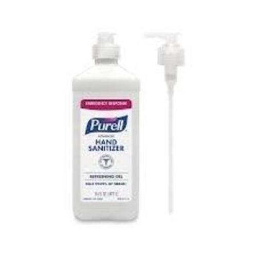 DESCRIPTION: (1) CASE OF (12) ADVANCED HAND SANITIZER BRAND/MODEL: PURELL SIZE: 16 FL OZ RETAIL$: $6.00 A BOTTLE QTY: 1