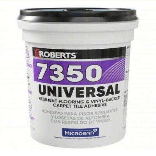 DESCRIPTION: (1) CONSTRUCTION ADHESIVE BRAND/MODEL: ROBERTS 7350 #53WC29 SIZE: 1 GALLON RETAIL$: $52.98 EA QTY: 1