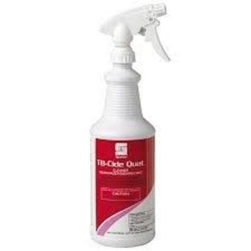 DESCRIPTION: (12) CLEANER DEODORIZER DISINFECTANT BRAND/MODEL: SPARTAN TB-CIDE QUAT RETAIL$: $6.00 EA QTY: 12