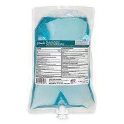 DESCRIPTION: (6) ADVANCED ALCOHOL GEL SANITIZER BRAND/MODEL: CLARIO SIZE: 1000 ML RETAIL$: $104.40 EA QTY: 6