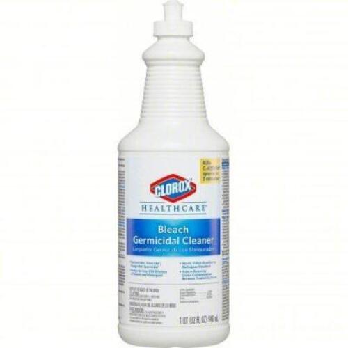 DESCRIPTION: (6) BLEACH GERMICIDAL CLEANER BRAND/MODEL: CLOROX #6VDE5 SIZE: 1 QT RETAIL$: $20.00 EA QTY: 6