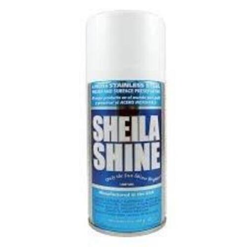 DESCRIPTION: (6) STAINLESS STEEL POLISH BRAND/MODEL: SHEILA SHINE SIZE: 10 OZ RETAIL$: $7.39 EA QTY: 6