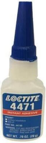DESCRIPTION: (6) INSTANT ADHESIVE BRAND/MODEL: LOCTITE 4471 SIZE: 0.70 OZ RETAIL$: $26.99 EA QTY: 6