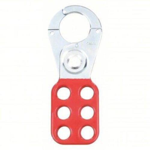 DESCRIPTION: (1) PACK OF (6) LOCKOUT HASP BRAND/MODEL: BRADY #6T768 SIZE: 1.5 in Opening Size, Red, 6 Padlocks, 65376 RETAIL$: $60.00 EA QTY: 1