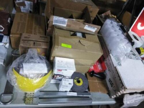 DESCRIPTION: (1) TABLE OF MISC ITEMS QTY: 1