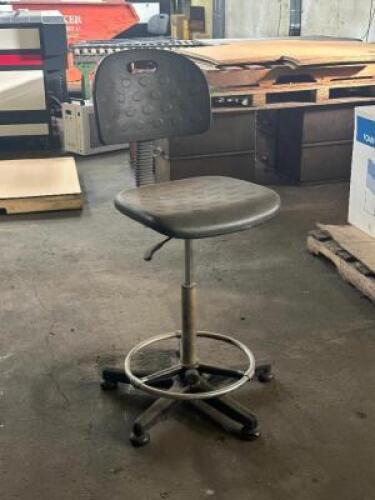 (2) - HIGH TOP WORK CHAIRS