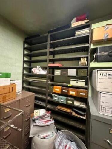 (2) - SHELVING UNITS