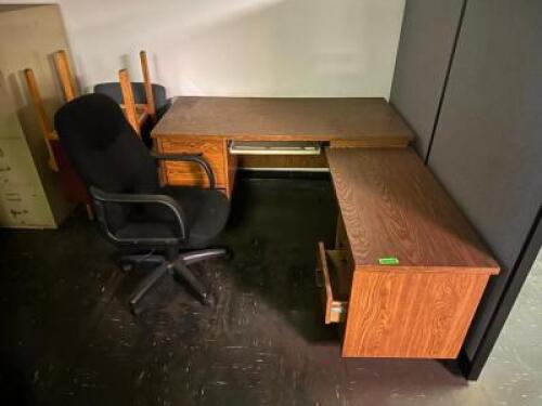 OFFICE DESK AND CHAIR