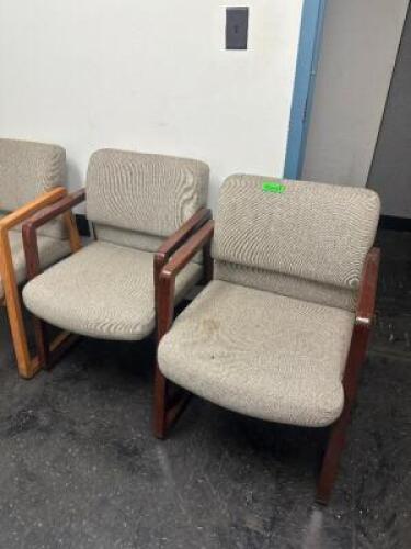 (2) - WAITING CHAIRS