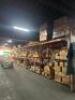 (7) - SECTIONS OF 12' TEAR DROP PALLET RACKING WITH WOOD DECKING - 2