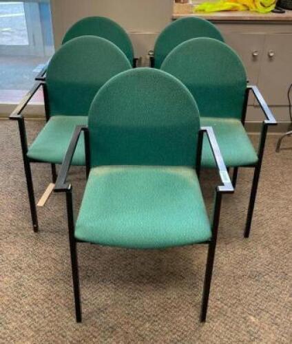(5) OFFICE LOUNGE CHAIRS