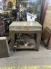 GRANITE SURFACE PLATE WITH ROLLING CART BASE AND WOOD COVER - 6