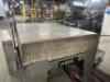 GRANITE SURFACE PLATE WITH ROLLING CART BASE AND WOOD COVER - 8