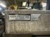 GRANITE SURFACE PLATE WITH ROLLING CART BASE AND WOOD COVER - 9