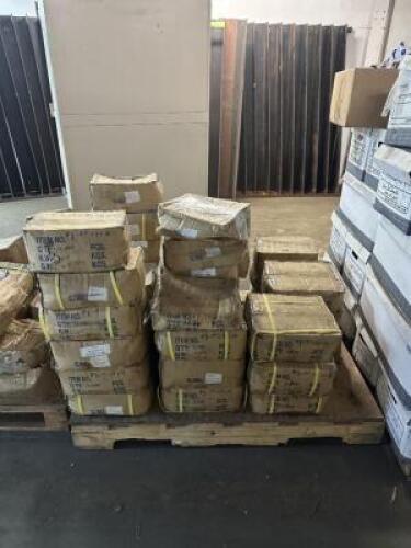 PALLET OF ASSORTED STEEL AND ALUMINUM RIVETS