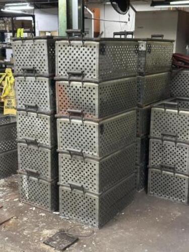 (5) - STEEL STACK BOXES