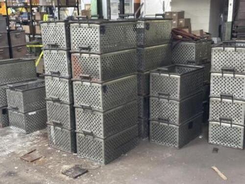 (5) - STEEL STACK BOXES