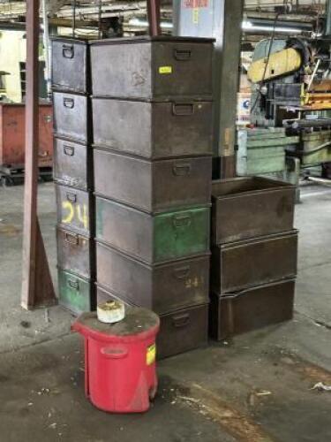 (20) - STEEL STACK BOXES