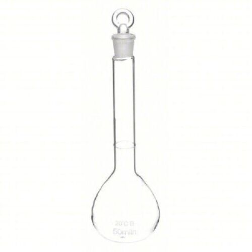 DESCRIPTION: (5) PACKS OF (12) VOLUMETRIC FLASK BRAND/MODEL: PRODUCT NUMBER #5PRZ6 INFORMATION: GLASS, 50 ML CAPACITY - ML, 1.7 FL OZ CAPACITY - OZ, I