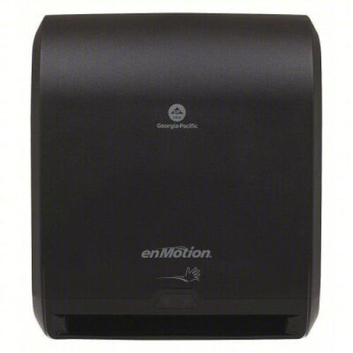 DESCRIPTION: (1) AUTOMATED TOUCHLESS ROLL TOWEL DISPENSER BRAND/MODEL: ENMOTION #59462A INFORMATION: BLACK SIZE: 10" RETAIL$: $56.50 EA QTY: 1