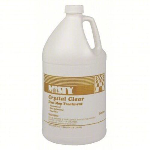 DESCRIPTION: (2) DUST MOP TREATMENT BRAND/MODEL: MISTY CRYSTAL CLEAR SIZE: 1 GALLON RETAIL$: $45.00 EA QTY: 2