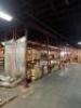 (7) - SECTIONS OF 12' TEAR DROP PALLET RACKING WITH WOOD DECKING - 5