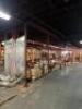 (7) - SECTIONS OF 12' TEAR DROP PALLET RACKING WITH WOOD DECKING - 7