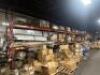 (7) - SECTIONS OF 12' TEAR DROP PALLET RACKING WITH WOOD DECKING - 3