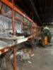 (7) - SECTIONS OF 12' TEAR DROP PALLET RACKING WITH WOOD DECKING - 5