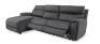 THREE PIECE FABRIC CHAISE SECTIONAL