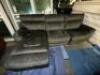 THREE PIECE FABRIC CHAISE SECTIONAL - 7