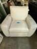 CREAM FABRIC ARMCHAIR - 4