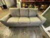 BROWN FABRIC SOFA - 4