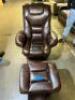 LEATHER EURO RECLINER CHAIR - 4
