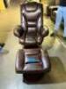 LEATHER EURO RECLINER CHAIR - 5