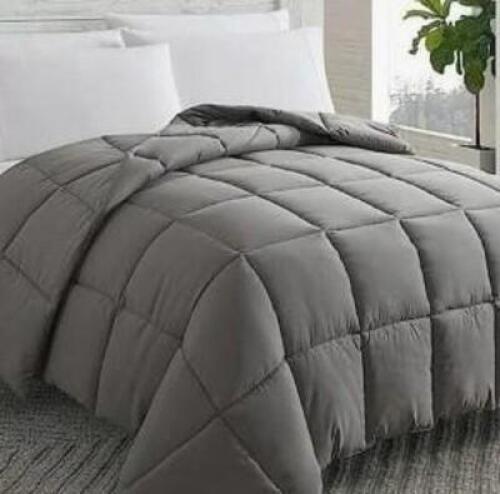 GOTO BEDDING KING DOWN ALTERNATIVE COMFORTER GRAY